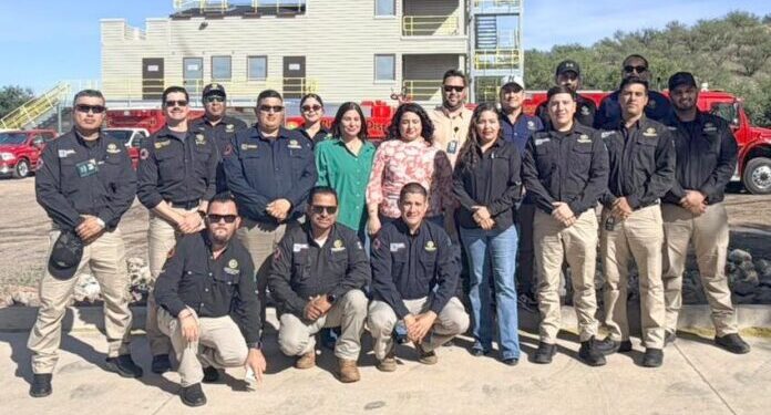 Participa Protección Civil Sonora en curso de gas propano en Arizona