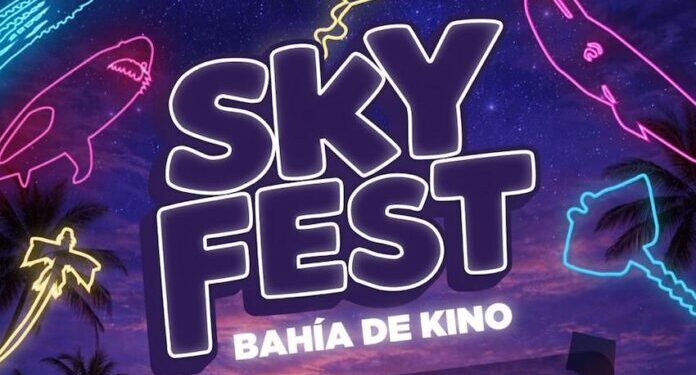 Prepara Gobierno Municipal colorida diversión con el Sky Fest en Bahía de Kino