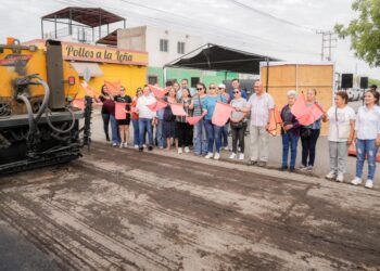 Inicia Toño Astiazarán recarpeteo de vialidad en Pueblitos; beneficiará a 19 colonias