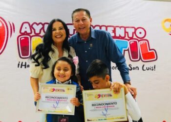 Participa niñez sanluisina en el 30 Ayuntamiento Infantil 2026