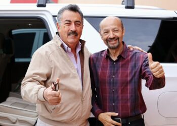 Visita Javier Lamarque Agua Prieta