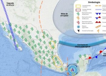 Se pronostica un nuevo sistema frontal, con potencial de lluvia