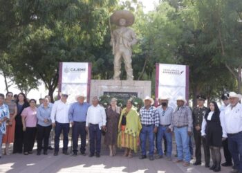 CONMEMORAN 107 ANIVERSARIO LUCTUOSO DEL GENERAL EMILIANO ZAPATA SALAZAR