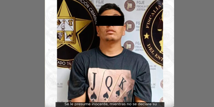 FGJES ejecuta orden de aprehensión contra José Luis «N» por lesiones graves en Nogales