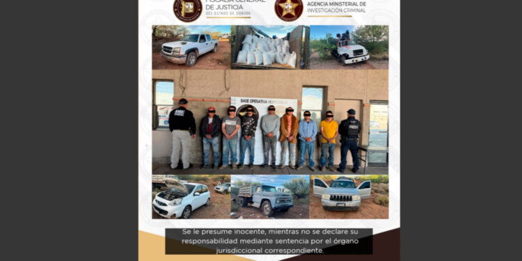 Operativo conjunto AMIC-DEFENSA-PESP captura a siete personas por robo a tren en Santa Ana