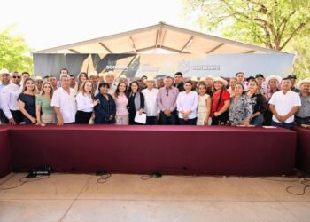 Gobernador Durazo respalda al Fuerte Mayo y asegura agua para el campo