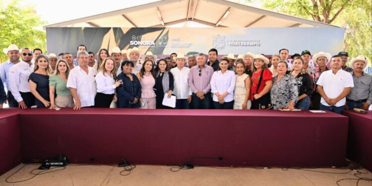 Gobernador Durazo respalda al Fuerte Mayo y asegura agua para el campo