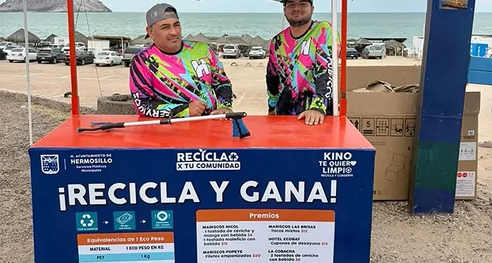 Invita a reciclar en vacaciones y ganar beneficios; Gobierno de Hermosillo