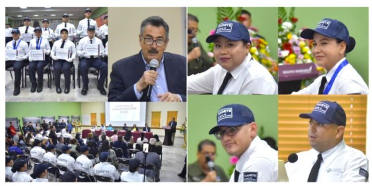 SE GRADÚA LA XVIII GENERACIÓN DE CADETES DE LA ACADEMIA DE POLICÍA DE CAJEME