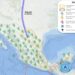 Nuevo sistema frontal ocasionará lluvias dispersas en Sonora