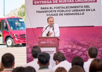 Con más de 400 unidades y subsidio de 4 mil millones, Gobernador Durazo fortalece el transporte público en Sonora