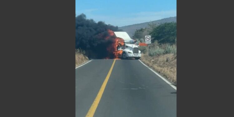 Tras la detención de «El Jardinero», el CJNG ordenó incendiar negocios en Tecuala, Nayarit, se reportan enfrentamientos