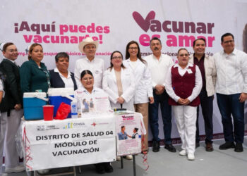 Arranca el Gobierno de Sonora la Semana Nacional de Vacunación “Vacunar es Amar”
