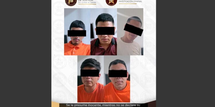 Obtiene FGJES vinculación a proceso contra cinco imputados por dos homicidios y agresiones ocurridas en CERESO de Ciudad Obregón
