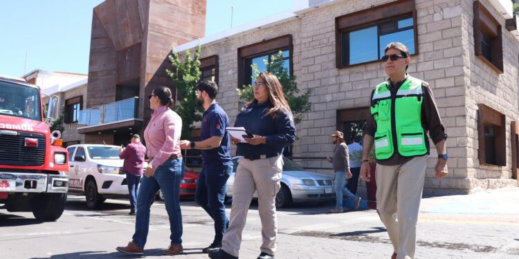 Participa Nogales en simulacro nacional