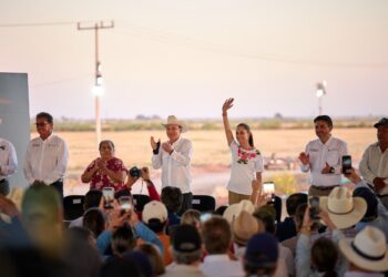 Gobernador Durazo y Presidenta Sheinbaum respaldan al campo sonorense con más de 6 mil 500 millones en obras hidroagrícolas