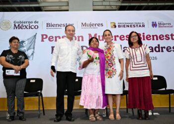Sheinbaum y Durazo respaldan a más de 70 mil mujeres sonorenses con Pensión Bienestar