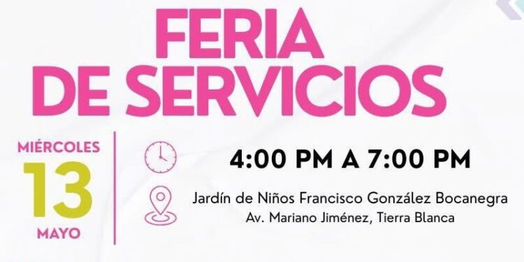 DIF Navojoa te invita a la gran Feria de Servicios