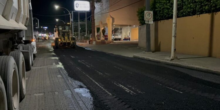 Avanza obra de rehabilitación en la Calzada; continúan trabajos de mejoramiento de la vialidad