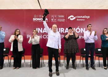 Fortalece Gobernador Durazo acceso a preparatoria con nuevos planteles y más espacios en Sonora