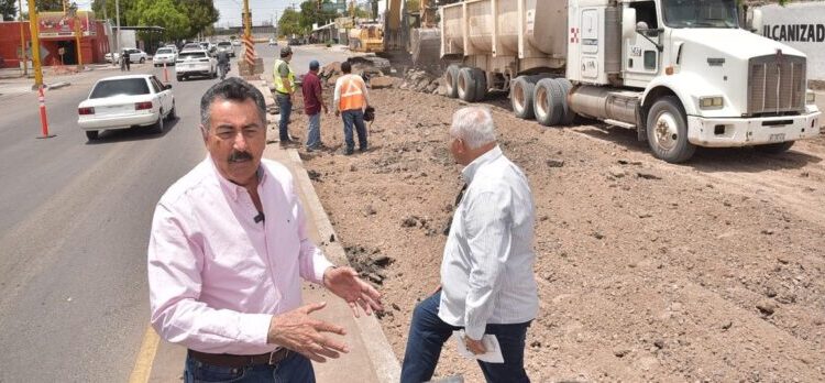 ANUNCIA LAMARQUE OBRAS DE NUEVO SISTEMA DE AGUA POTABLE, ALCANTARILLADO, PAVIMENTACIÓN Y CRUCEROS DE CONCRETO HIDRÁULICO EN LA COLONIA BENITO JUÁREZ