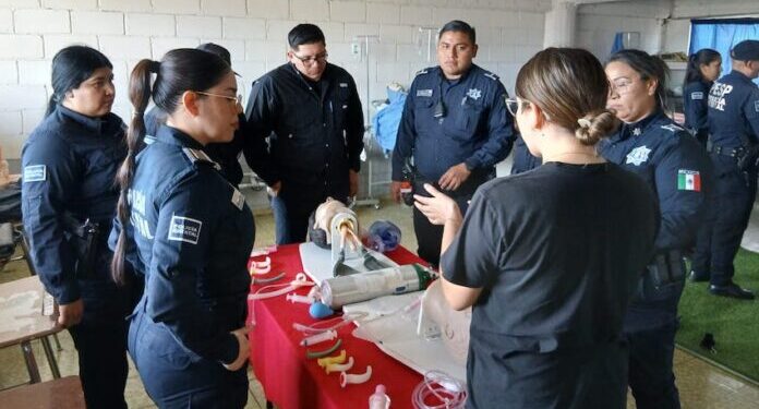 Unidad de Paramédicos de Policía Estatal brinda apoyos en situaciones de emergencia