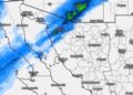 Probabilidad de lluvias aisladas sobre la región norte y noreste, hoy