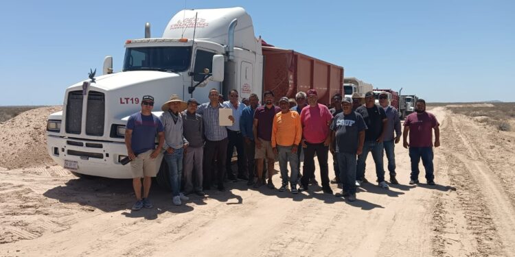 Transportistas denuncian nueva paralización de obra del relleno sanitario en Puerto Peñasco
