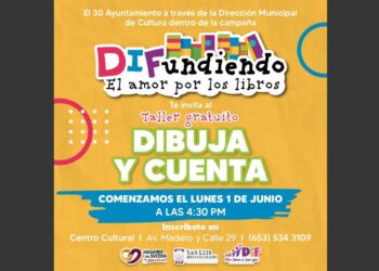 Impulsa Cultura Municipal la escritura con taller gratuito “Dibuja y Cuenta”
