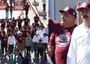 ENCABEZA JAVIER LAMARQUE DESFILE POR EL DÍA DEL TRABAJO 2026