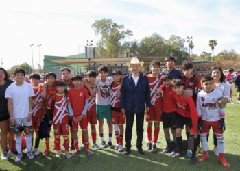 *Gobernador Durazo forja futuros líderes del deporte con Mundialito Escolar 2026*