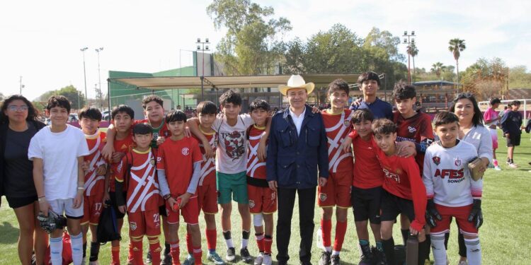 *Gobernador Durazo forja futuros líderes del deporte con Mundialito Escolar 2026*