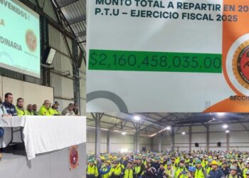 Más de 2 mil MDP de utilidades recibirán mineros de Cananea