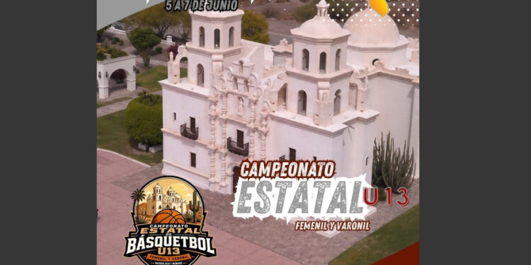 Caborca será sede del Campeonato Estatal U13 de Básquetbol Varonil y Femenil