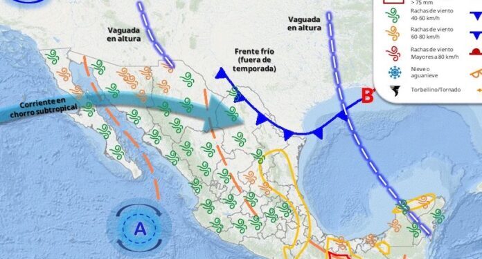 Para hoy se prevén cielos mayormente despejados sin probabilidad de lluvia