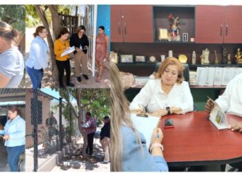 SINDICATURA DE CAJEME VERIFÍCA SOLARES EN COLONIA BELTRONES