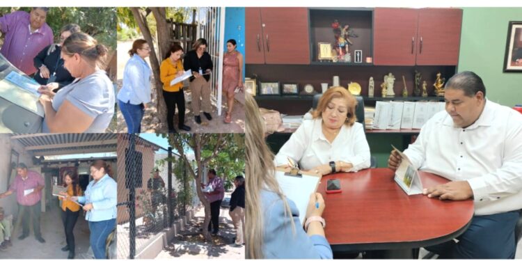 SINDICATURA DE CAJEME VERIFÍCA SOLARES EN COLONIA BELTRONES