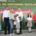 Arranca Gobernador Durazo distribución de uniformes escolares gratuitos Sonora