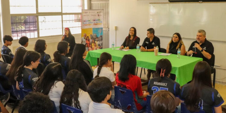 Realiza Salud Sonora jornada de salud mental y prevención en secundaria