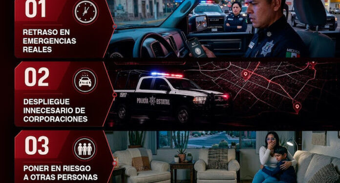Exhortan al uso responsable del número de emergencias 9-1-1