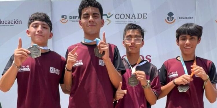 Destaca Sonora en el medallero nacional de los Juegos Deportivos Nacionales Escolares: SEC