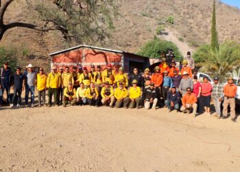 Gobierno de Sonora en trabajo coordinado con instituciones de los tres niveles de gobierno logra control total del incendio forestal “La Casita” en Arivechi