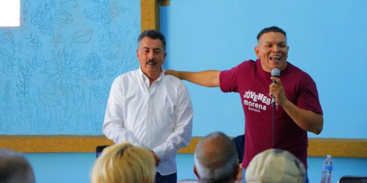 En Santa Ana, Javier Lamarque llama a fortalecer la unidad para consolidar la transformación en Sonora