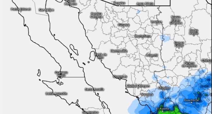Lluvias dispersas podrían prestarse la tarde de hoy