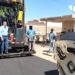 AVANZA JAVIER LAMARQUE EN REHABILITACIÓN DE CALLES CON PROPIO EQUIPO COMPLETO PARA PAVIMENTAR