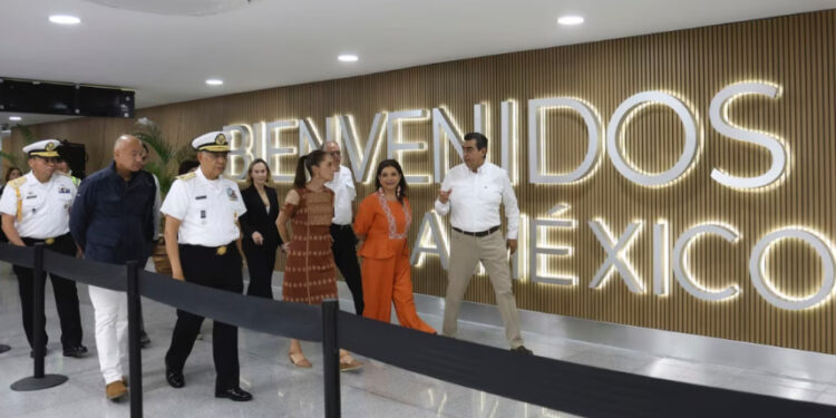 Mundial 2026: Sheinbaum inaugura primera fase de remodelación del AICM; ¿cuáles son las mejoras?