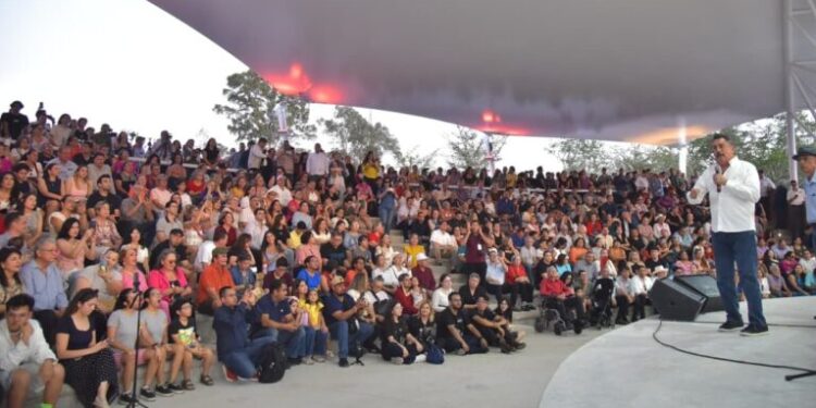 INAUGURA LAMARQUE EL “FORO NÁINARI”, NUEVO ESPACIO PARA LA CONVIVENCIA Y LA RECUPERACIÓN DEL TEJIDO SOCIAL EN CAJEME