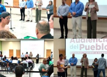 EN AUDIENCIA DEL PUEBLO APOYA ALCALDESA CLAUDIA SANTACRUZ A PEQUEÑAS GIMNASTAS AERÓBICAS