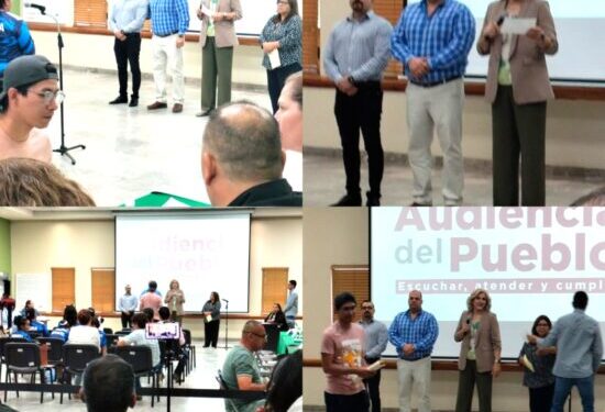 EN AUDIENCIA DEL PUEBLO APOYA ALCALDESA CLAUDIA SANTACRUZ A PEQUEÑAS GIMNASTAS AERÓBICAS