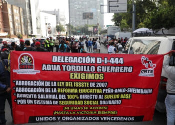 CNTE: propuesta del gobierno federal fue mediática; no la recibimos de manera oficial